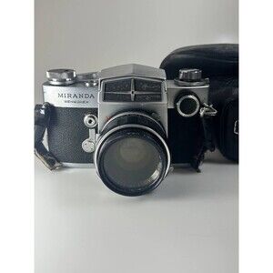 UNTESTED AS IS Miranda Sensorex 35mm SLR w/ Auto Miranda 50mm f/1.9 Lens